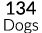 134 Dogs