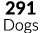 291 Dogs
