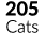 205 Cats